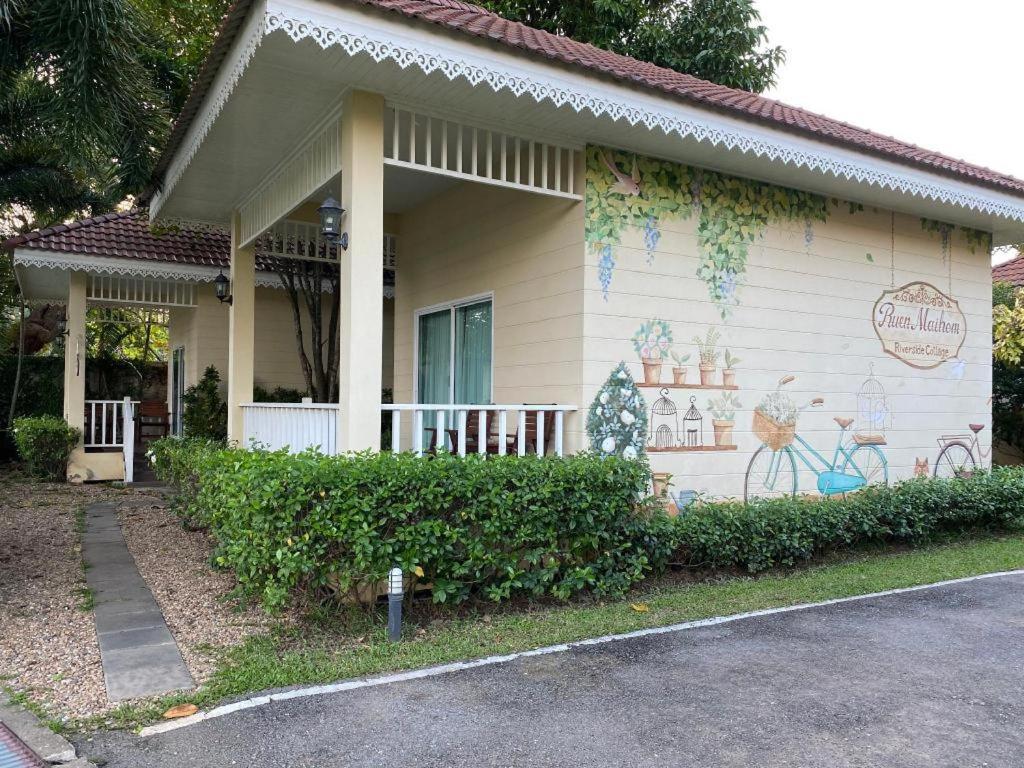 Ruen Maihom Riverside Cottage Kanchanaburi by Eksteriør bilde